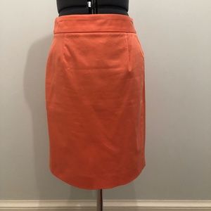 Peach JCrew Pencil Skirt 0